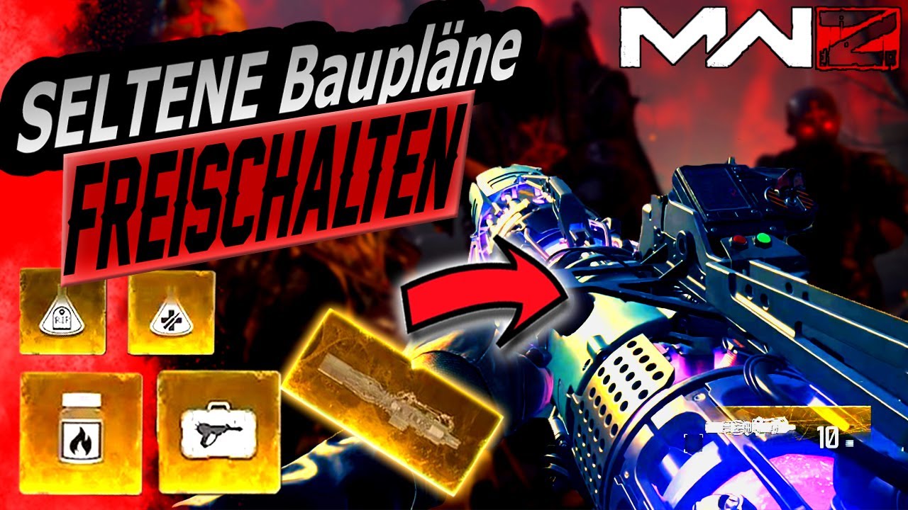 SELTENE Baupläne SOLO finden in der MWZ | MW3 Zombies auf Deutsch
