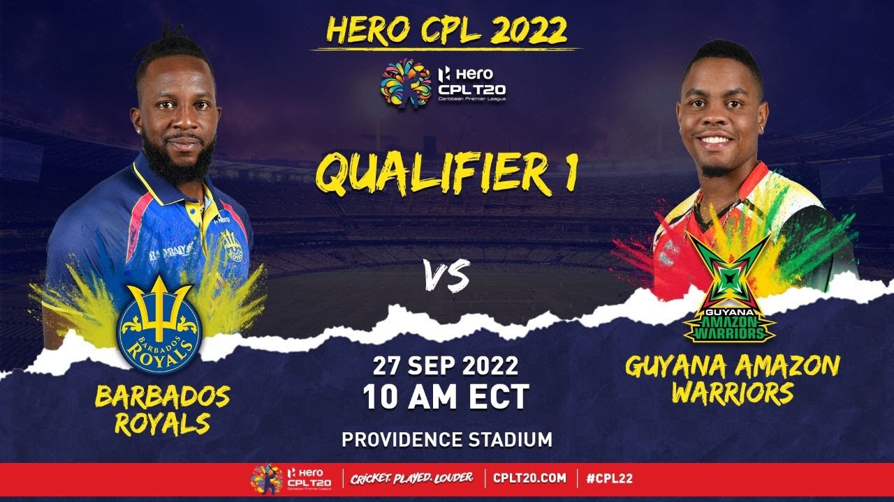 LIVE | Barbados Royals vs Guyana Amazon Warriors | CPL 2022