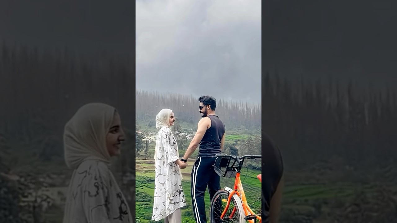 Couples in Ooty❤️❄️#achu#liyana#shorts#trending#couplegoal