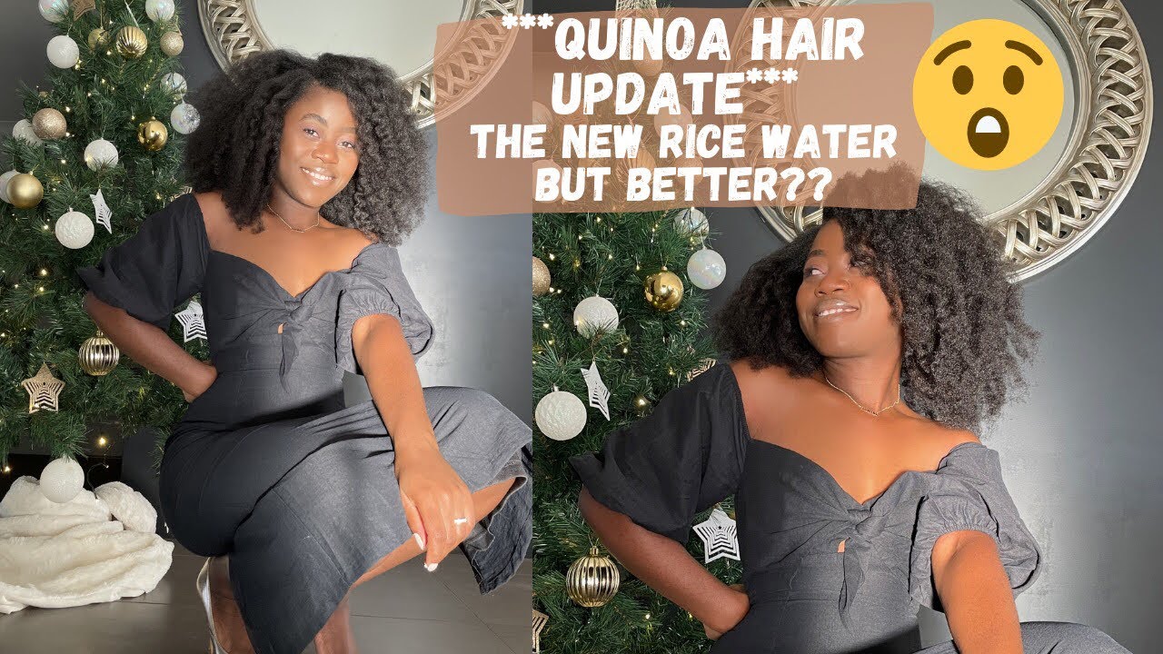 30 DAYS QUINOA UPDATE | HOW QUINOA REALLY HELPED GROW MY HAIR| Better Than Rice Water & Aloe Vera😱?