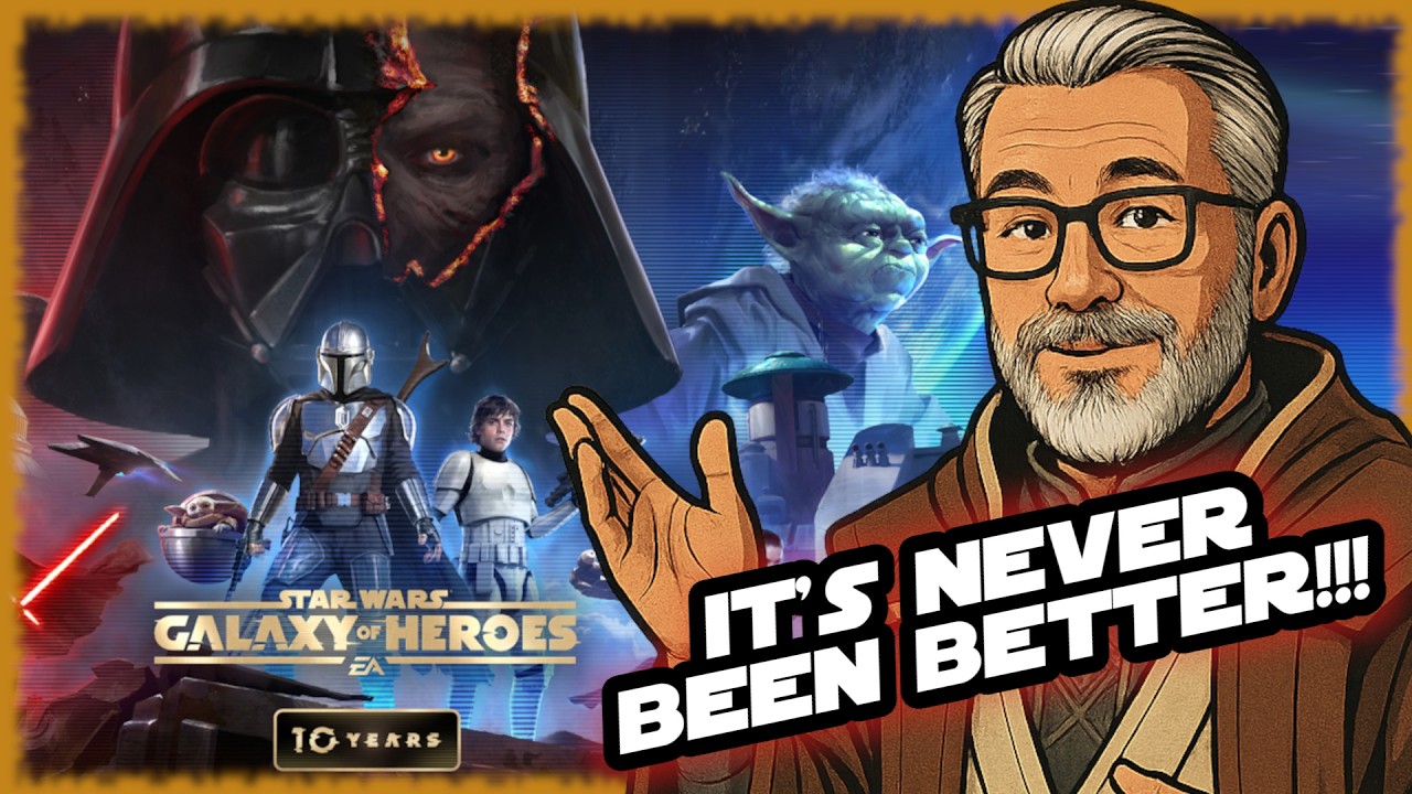 СЕЙЧАС самое лучшее время, чтобы сыграть в Star Wars Galaxy of Heroes!!!!