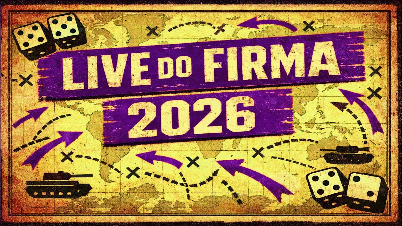 Live do Firma 11.03.26 | War o melhor jogo de tabuleiro