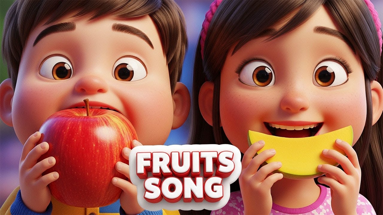 মায়ের সাথে ফলের গান  আম, আপেল, কলা  Fruits Song for Kids  Baby Toon
