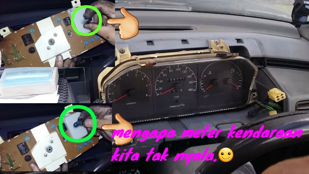 Tutorial - meter kereta tak hidup/menyala,
(Proton saga/iswara) Automotif.