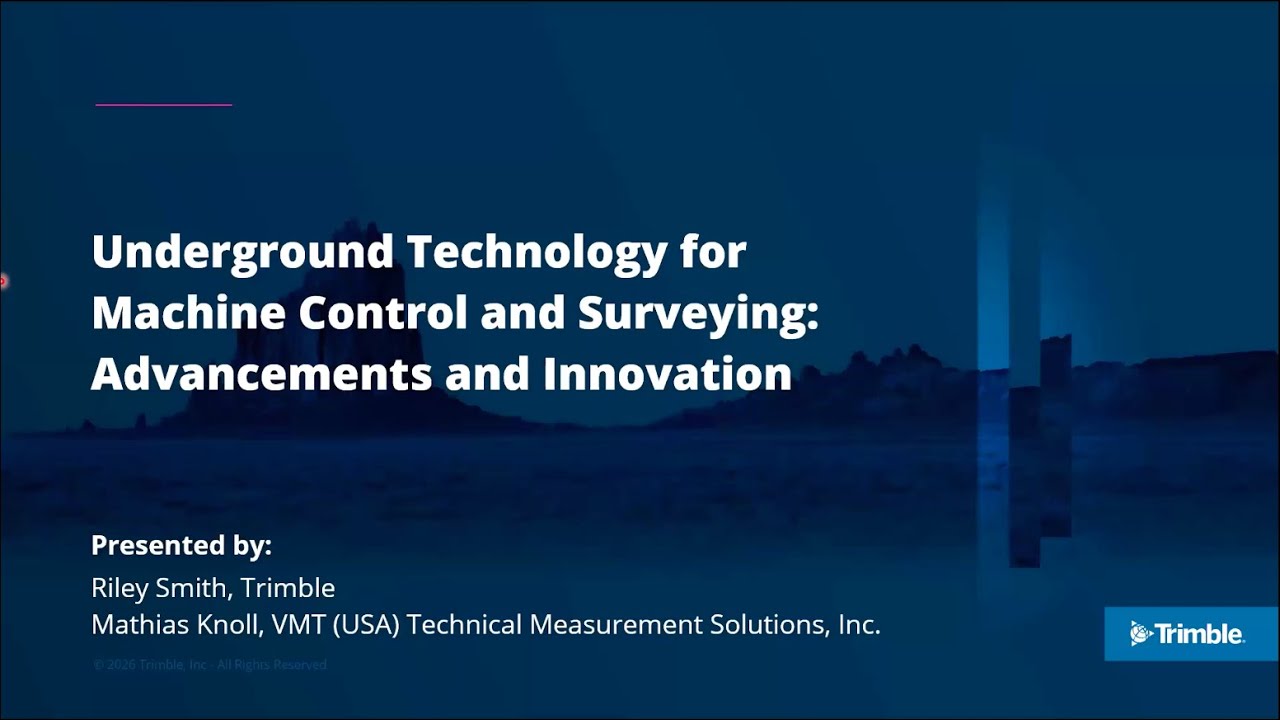 Underground technology for machine control and surveying: advancements and innovation