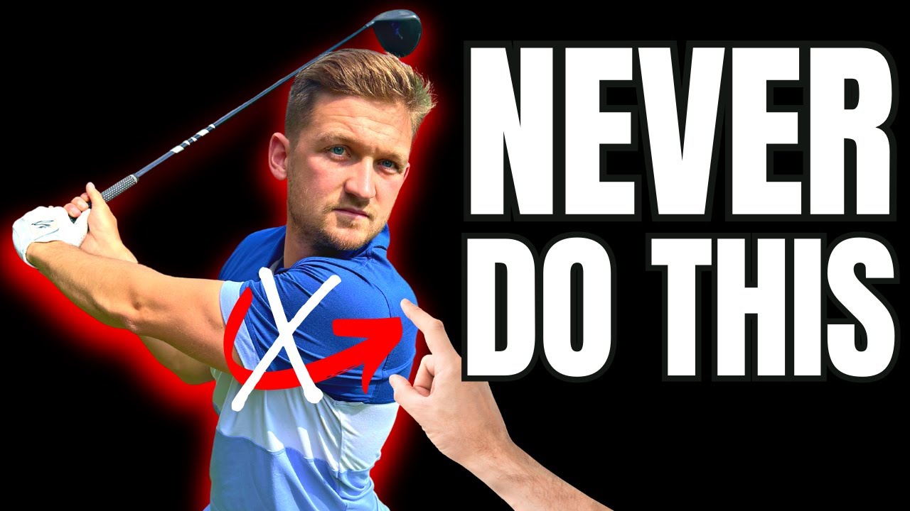 PLEASE DO NOT Turn Your Shoulders Like THIS for a Driver Golf Swing!