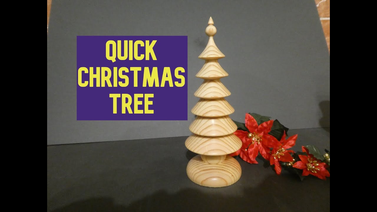 woodturning - Christmas tree