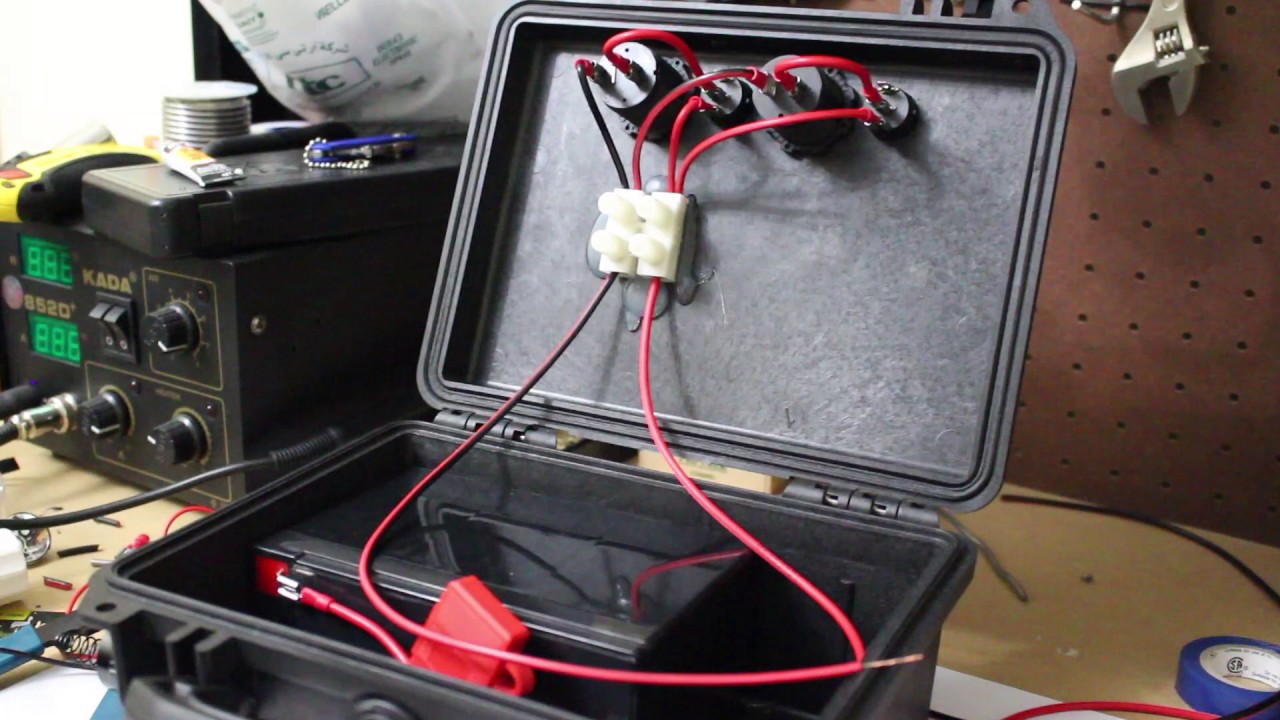 Making Mini PowerBox طريقة تصنيع صندوق طاقة
