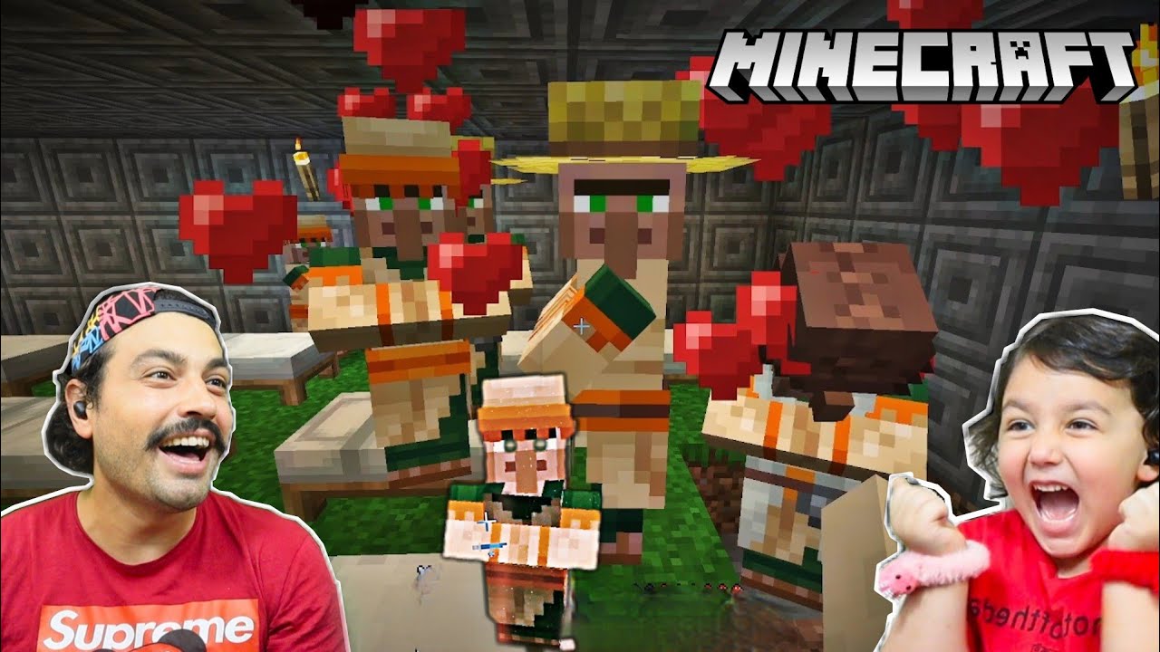 İLK KÖYLÜ BEBEKLERİMİZ OLDU 😍|  MİNECRAFT 16.BÖLÜM