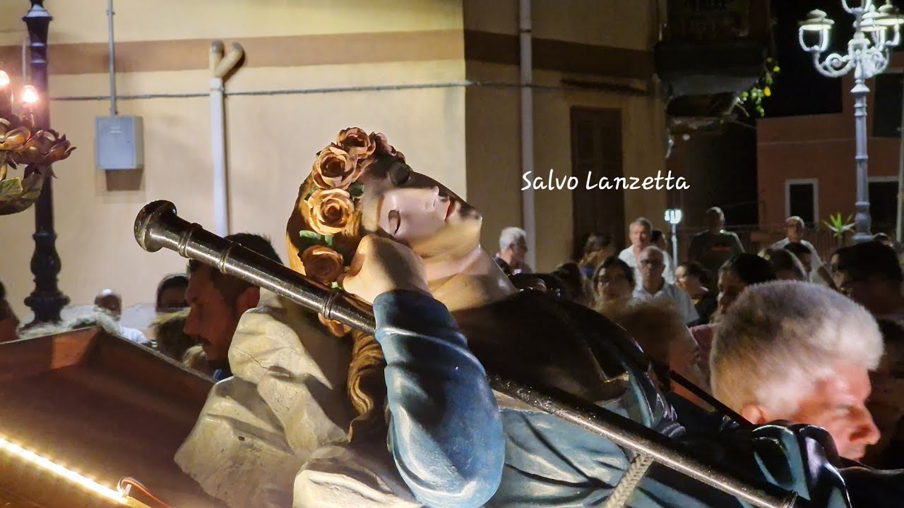 CAPACI (PA) - SCINNUTA DI SANTA ROSALIA DAL SANTUARIO (4K) 04/09/2023