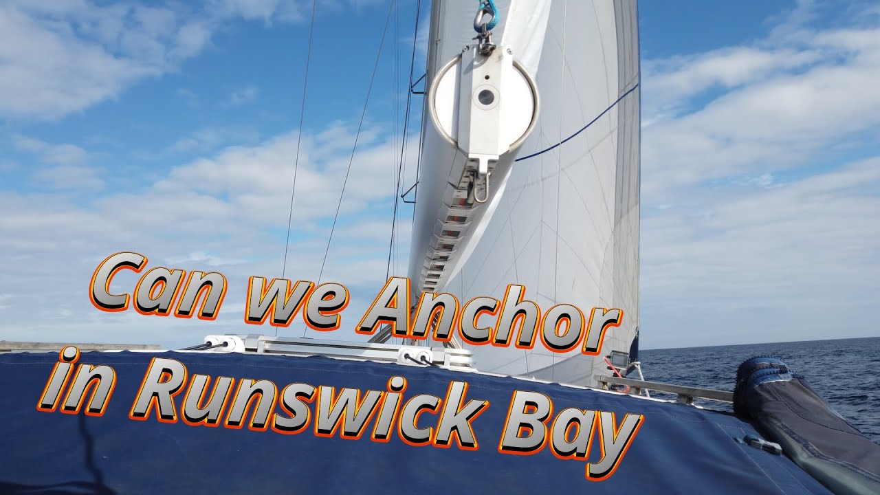 Anchoring in Runswick Bay, err or do we.  Episode 203