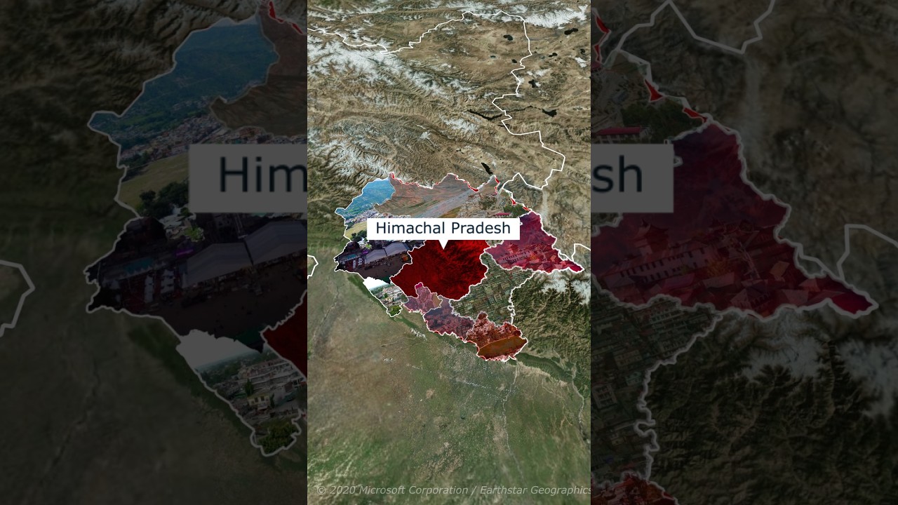Not Just Hills &ndash; These Himachali Districts Touch China, Ladakh & More!