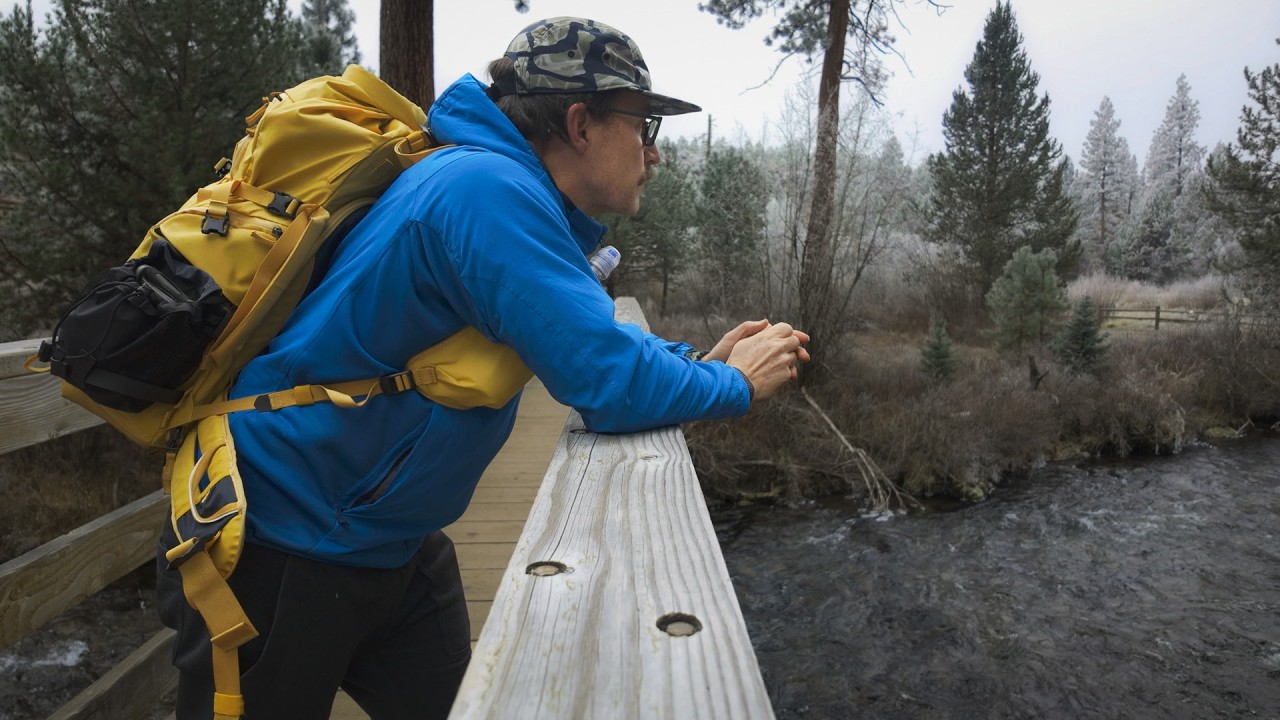 Hiking Shevlin Park in Frozen Fog