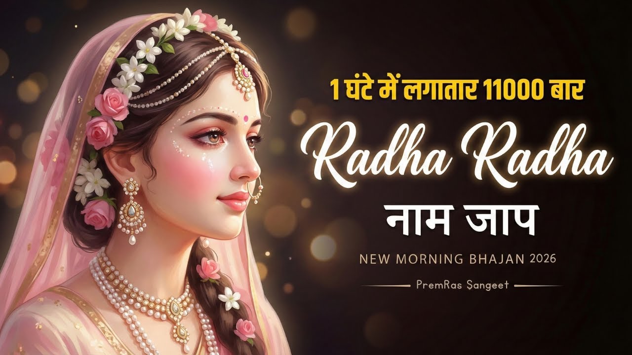 🕉️ Nonstop Radha Krishna Bhakti Songs | Soulful Morning Bhajans 2026