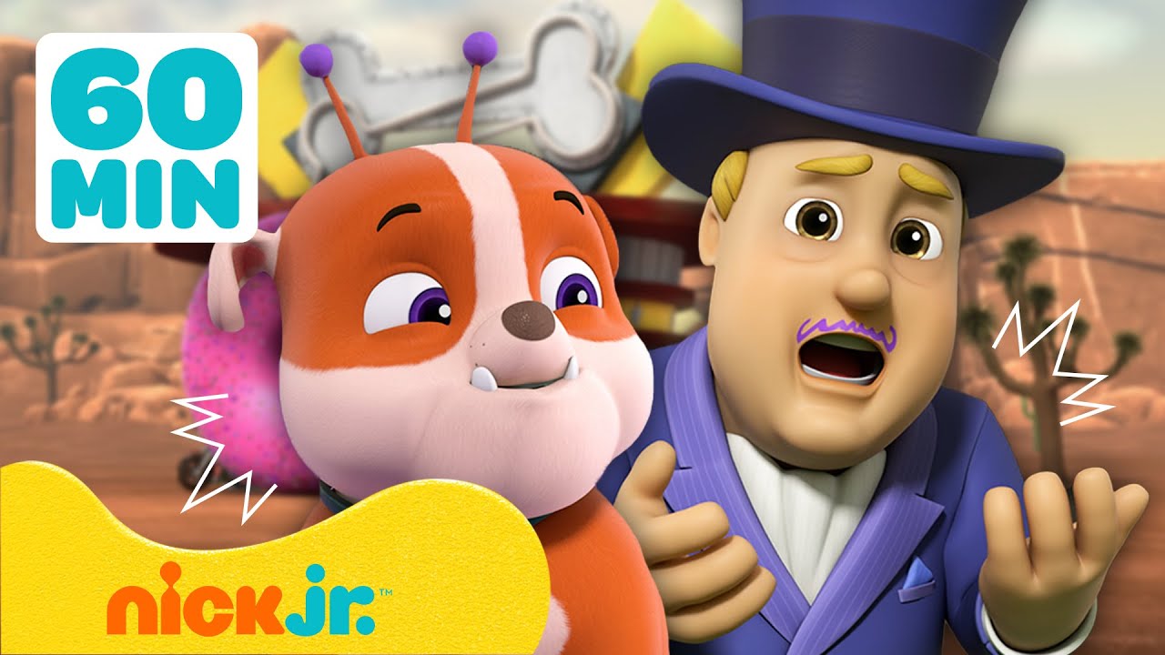 Psi Patrol | NAJZABAWNIEJSZE momenty z udziałem Chase'a, Rubble'a i Marshalla! | 60 minut | Nick Jr.