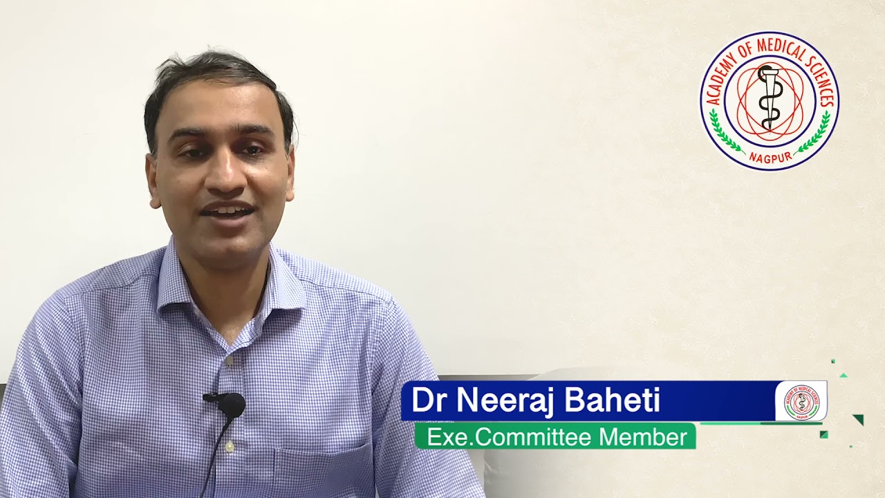 Dr Neeraj Baheti Executive Committee Member AMS Nagpur