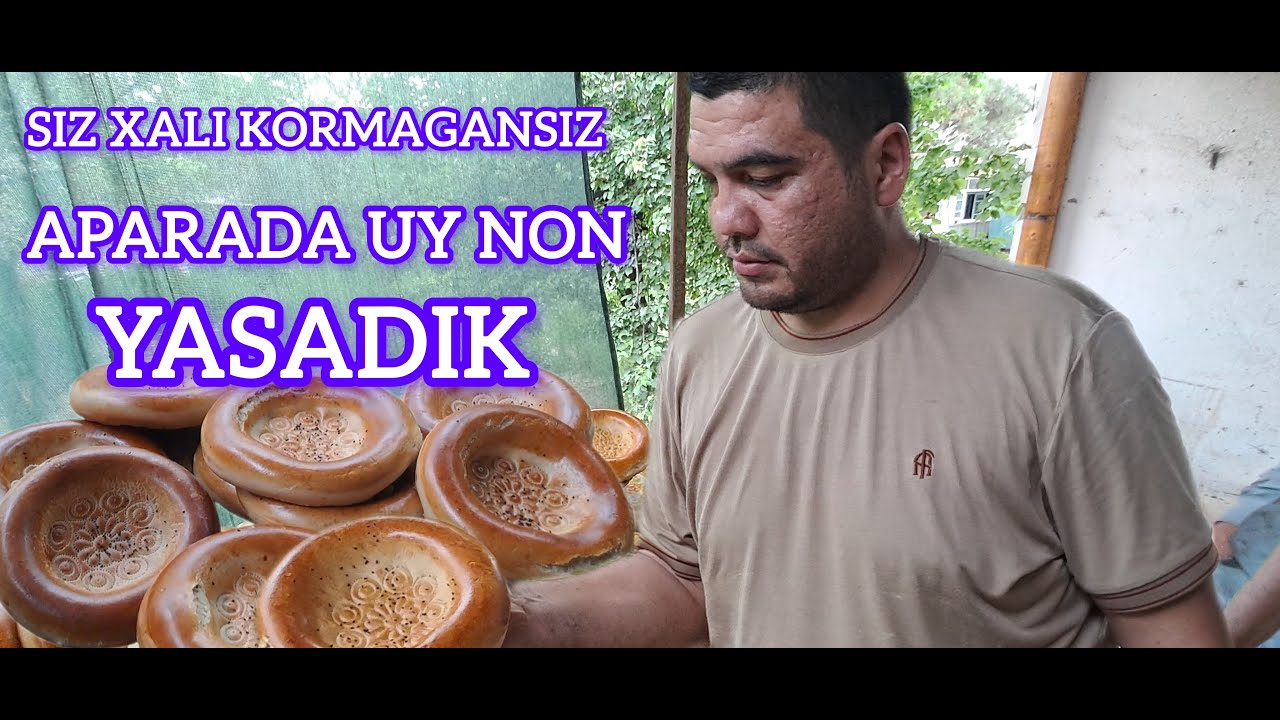 🔥ANDIJON 🔥DA UY NON YOPDIK NONAPARATIDA UYNONLAR O'ZGACHA CHIQDI +998 95 520 02 00