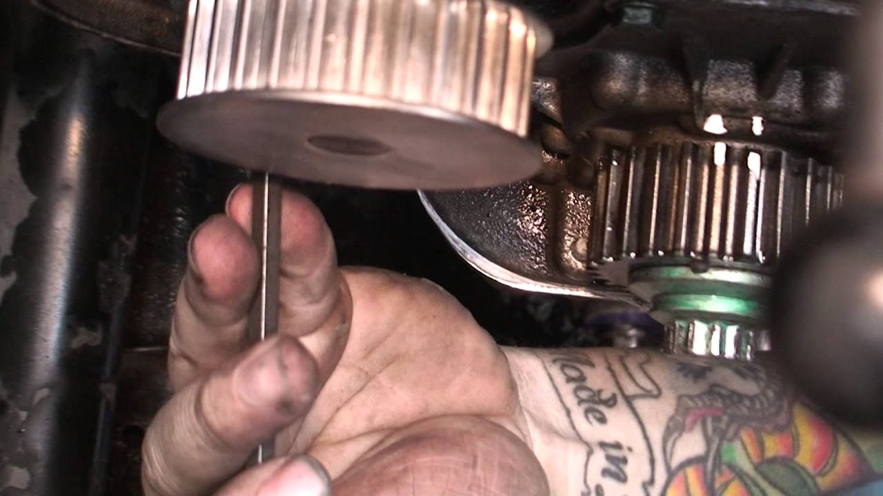 bodgit and leggit garage timing belt on Volkswagen golf (part 2 of 3 )