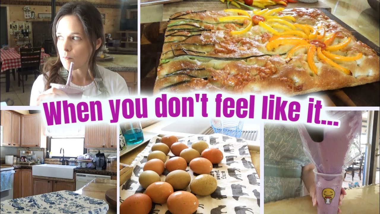 Just do Something! 🌸 Homemade Garlic Parmesan Focaccia & Afternoon Cleaning 🌼 Homemaking Motivation