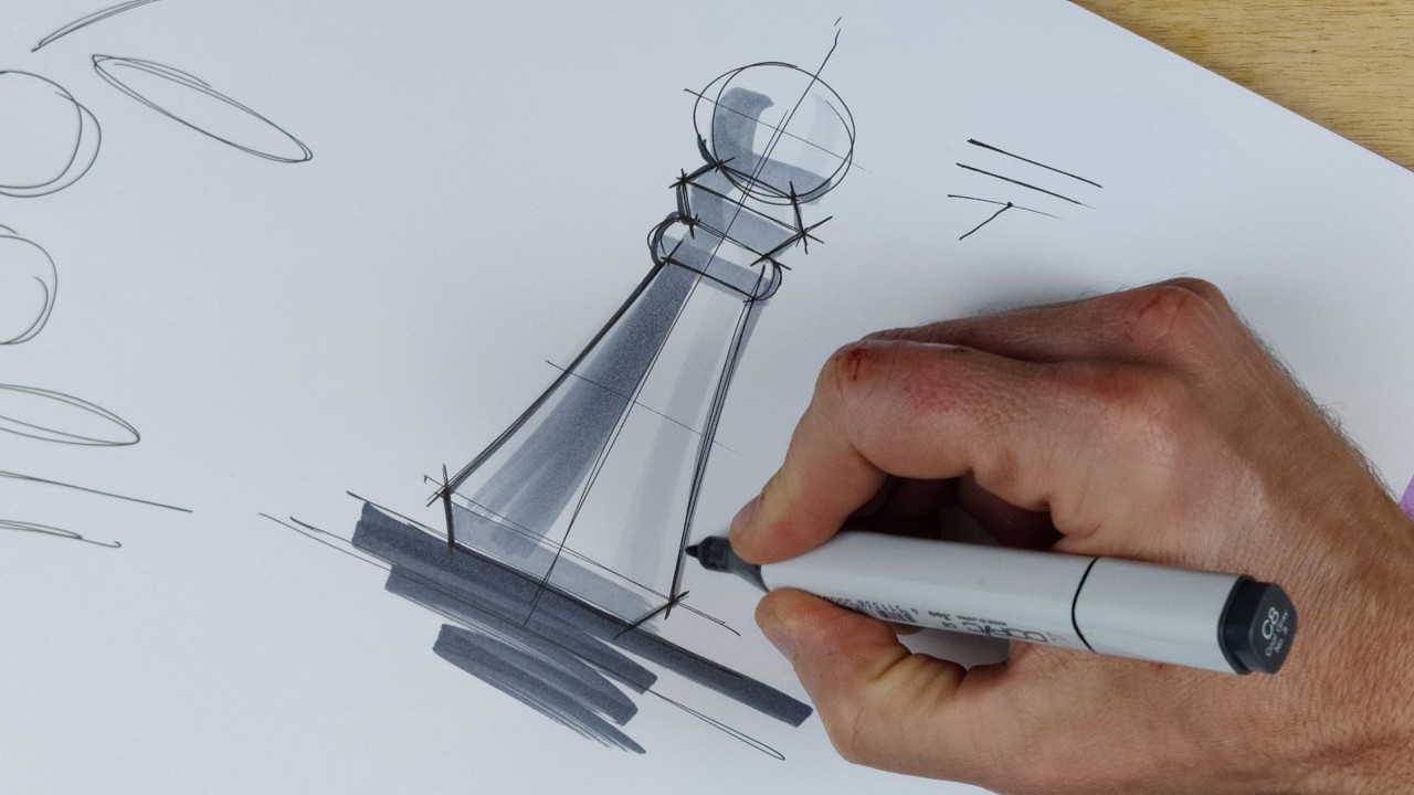Learn to sketch with fluent, confident lines in 10 minutes...