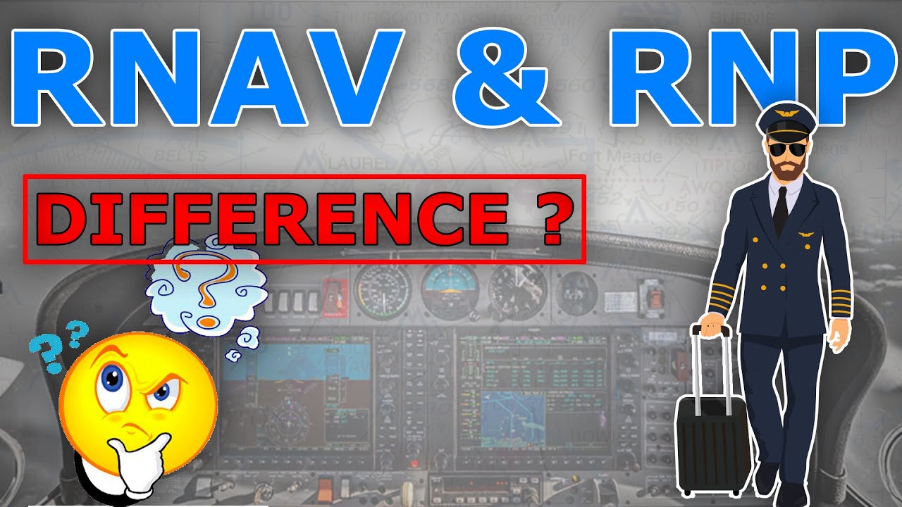 🔴 RNAV & RNP THE DIFFERENCE EXPLAINED FOR PILOTS (2023)