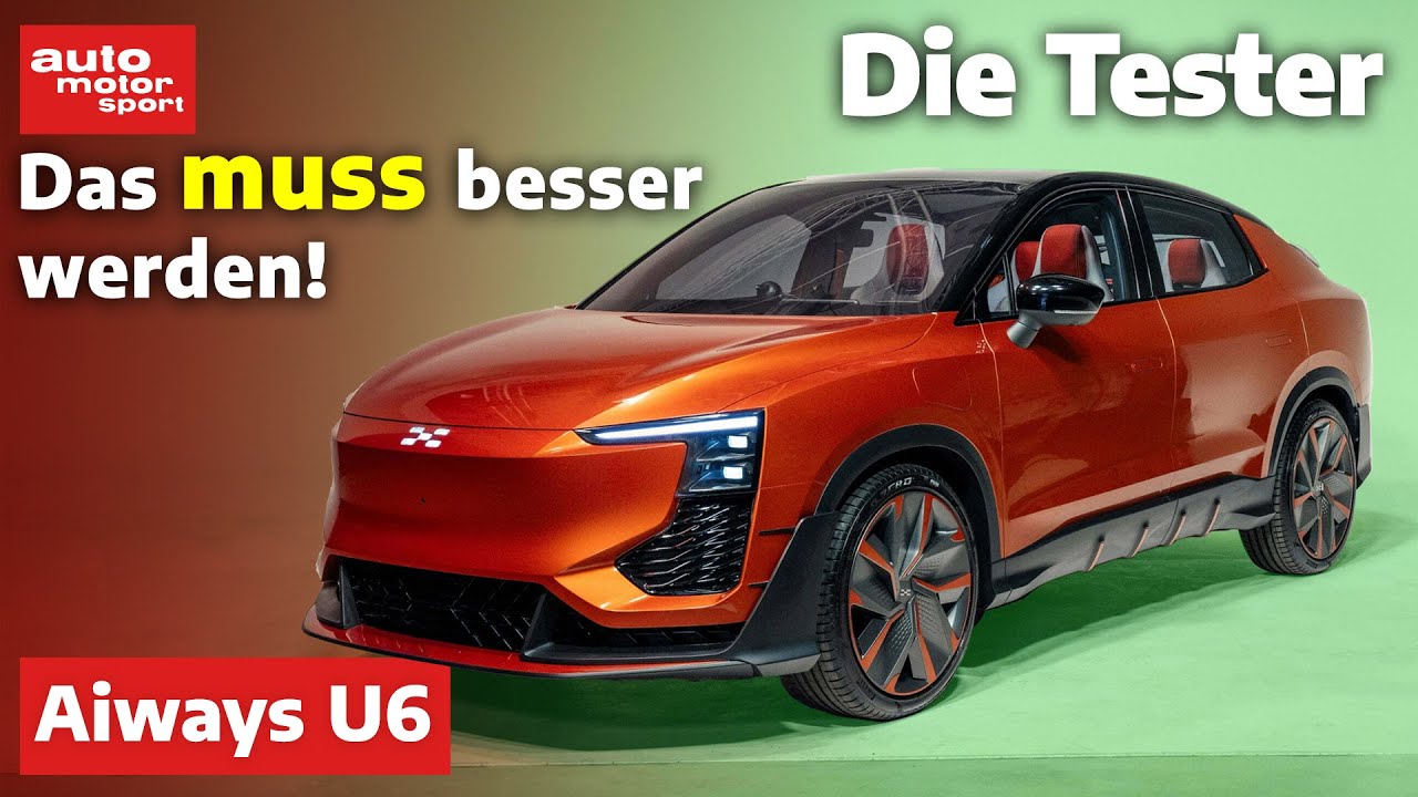 Aiways U6: das ist noch nicht überzeugend!  - Test | auto motor und sport