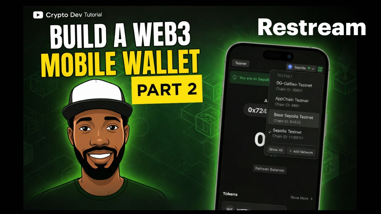 Build a Web3 Mobile Wallet — Part 2: Email Signup, Key Management & Setup (7‑Part Live Series)