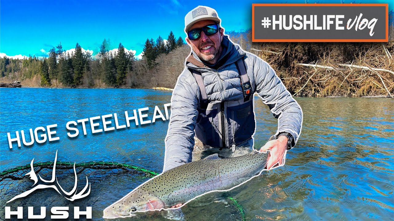 WINTER STEELHEAD FISHING IN WASHINGTON | HUSHLIFE VLOG | S3EP13 | 4K VIDEO