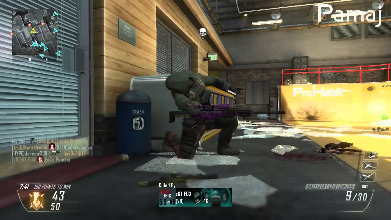 FaZe Pamaj - I did it.... Again. - Insane ballista sniper clip live!