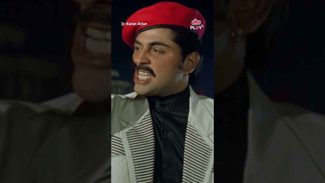 Aasif Sheikh's Iconic &lsquo;What a Joke&rsquo; Dialogue! 🥶 | Karan Arjun | Shah Rukh Khan | Ultra Play OTT