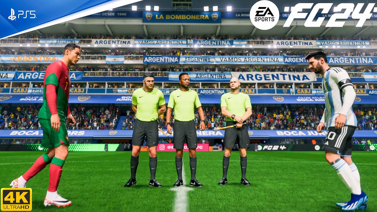 FC 24 - Argentina Vs Portugal - International Friendly | Ft. Messi ,Ronaldo | PS5™ [4K60]