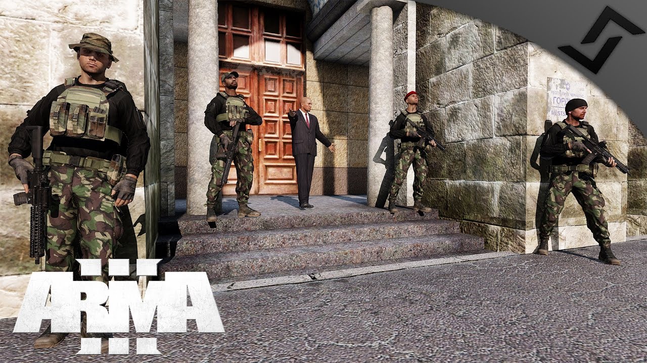 Protecting the VIP - ARMA 3 - Small Team/Scale Gameplay