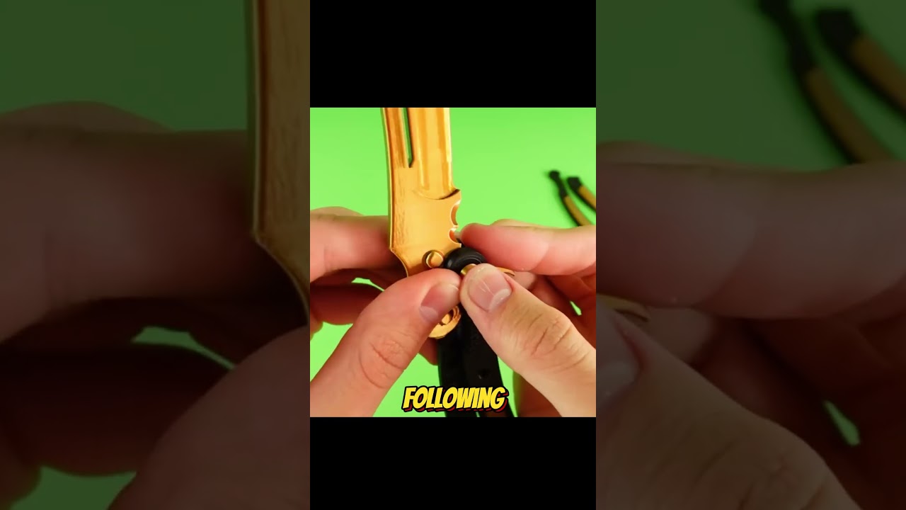 I 3D Printed a REAL Flipping Butterfly Knife! 