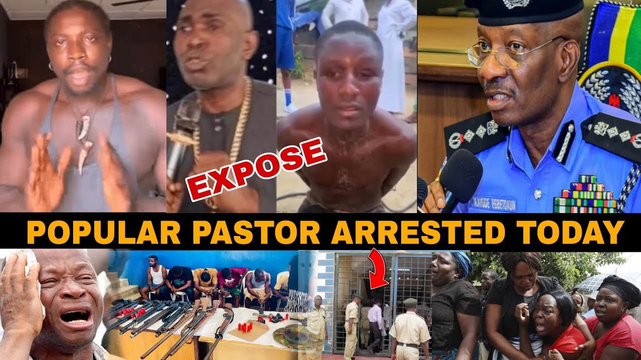 THIS WHY POLICE ARRESTED POPULAR PASTOR YESTERDAY 