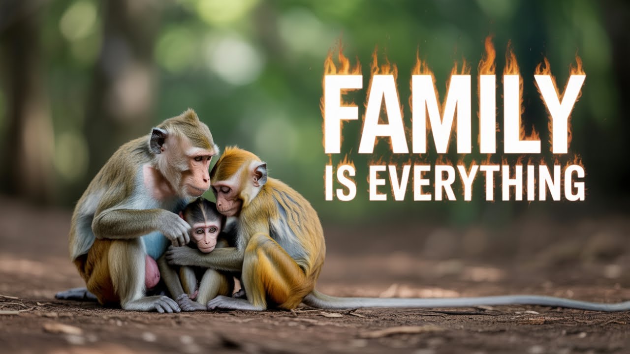 Baby Monkey's First Days With Mother in Cambodia EP 250