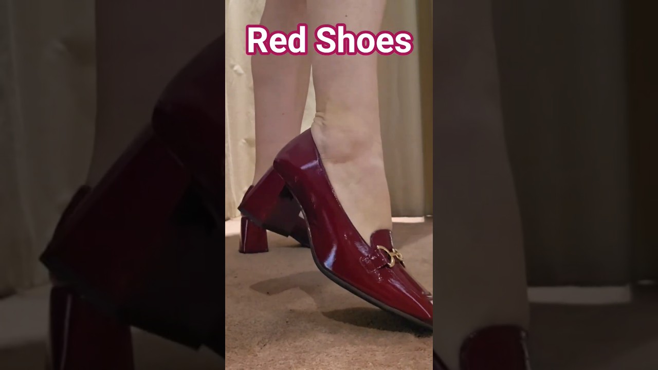 Red shoes 