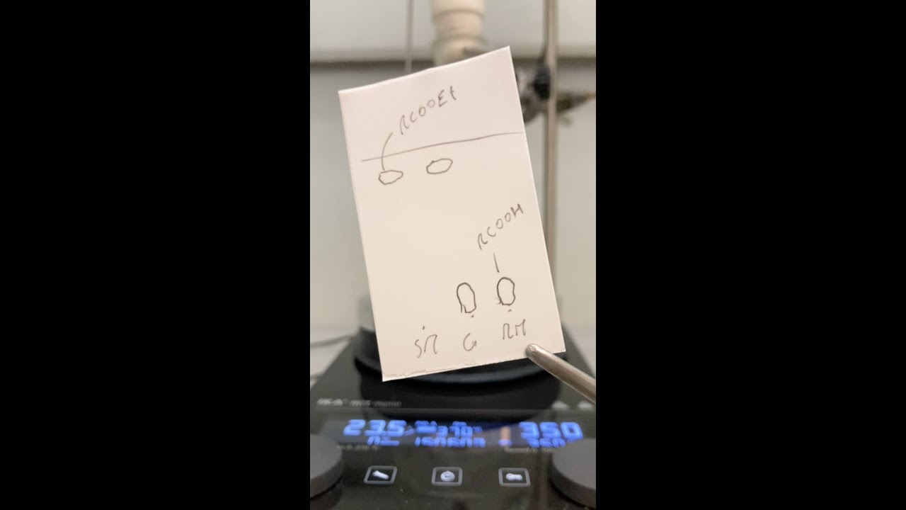 A saponification Reaction.