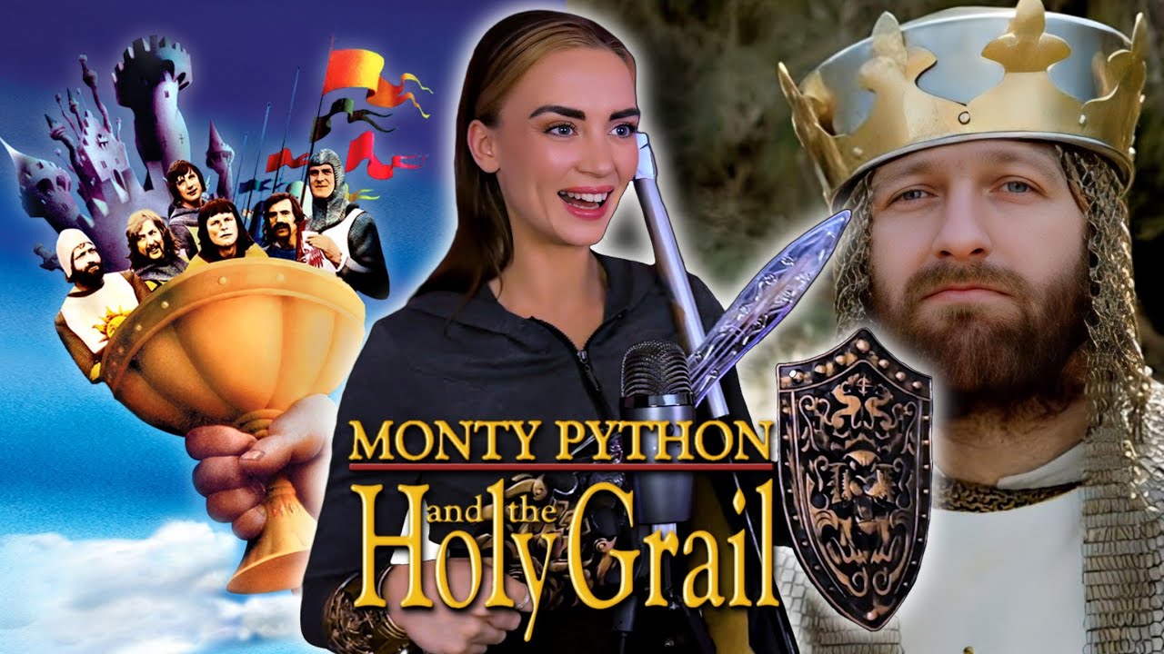 BRITISH GIRL'S FIRST TIME WATCHING * MONTY PYTHON AND THE HOLY GRAIL (1975) * MOVIE REACTION!!
