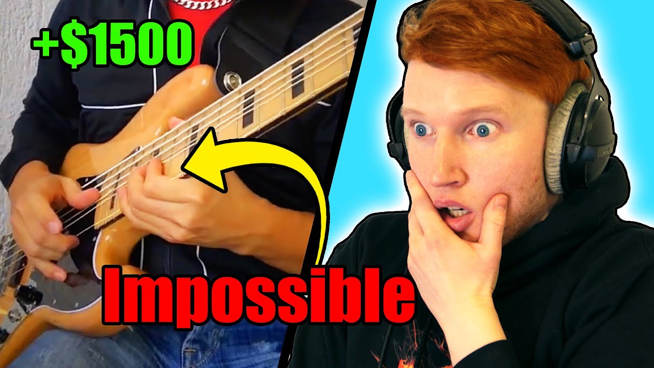 I Gave Him A $1500 BASS For This UNBELIEVABLE Solo