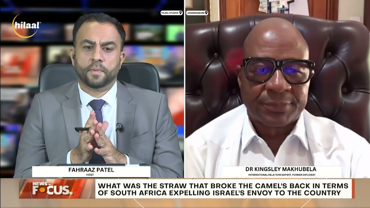 Dr Makhubela on South Africa expelling Israel's  chargé d’affaires