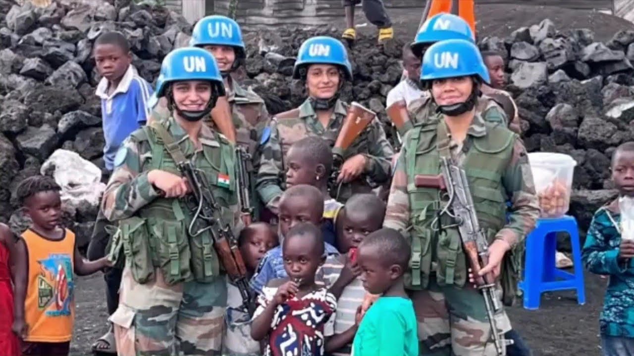 Indian Army Women as UN Peacekeepers in DR Congo