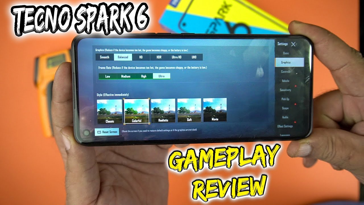 Tecno Spark 6 Pubg Test | Gaming Review | Heat Test | Antutu Benchmarks