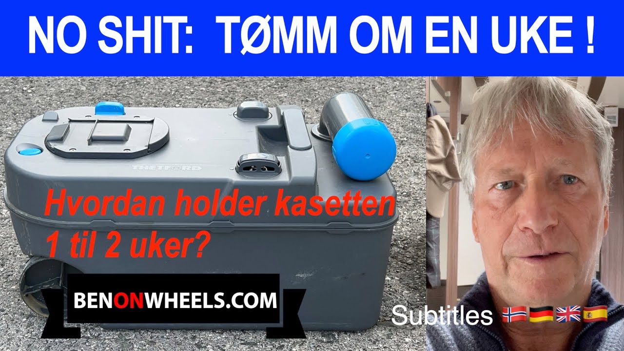 WOW !! 👍 Tømm doen etter en uke. Empty toilet after one week. Toilette entleeren nach eine Woche.