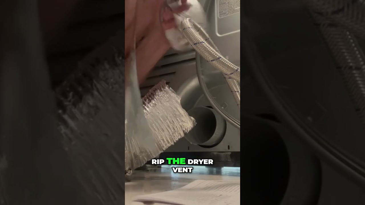 Mastering Dryer Vent Installation: Tips from a Pro #diy