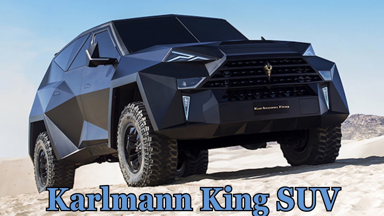 Самый дорогой и экстравагантный внедорожник в мире | Karlmann King SUV