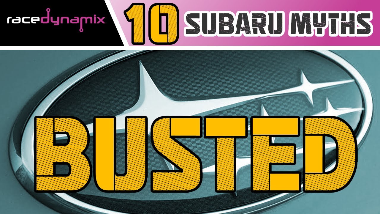 10 МИФОВ О МОДИФИКАЦИЯХ SUBARU..... РАЗВЕДАНЫ!