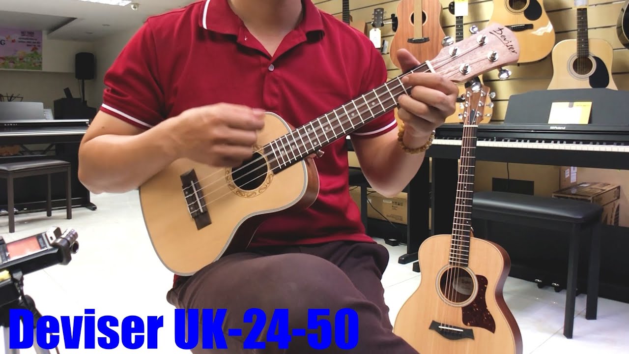 Review đ&agrave;n Ukulele Deviser UK 24-50 | B&aacute;n Ukulele Deviser UK 24-50