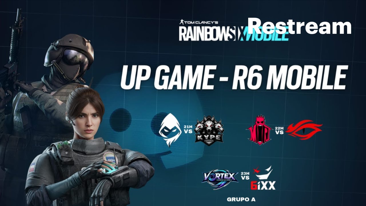 UP GAME R6 Mobile | 3ª Rodada – Grupo A | Transmissão Oficial