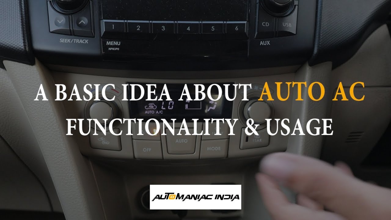 AUTO AC in our Cars - Are we using it RIGHT?