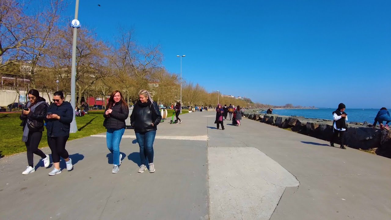 Avcılar Beach Walking Tour | Avcılar Sahil Yürüyüş